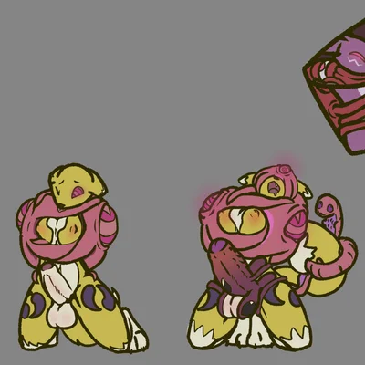 bandai namco, digimon created by trapknight