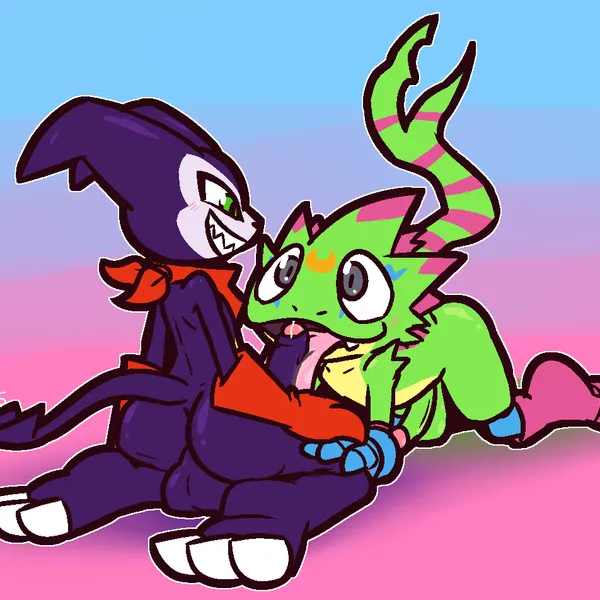 bandai namco, digimon created by ultilix