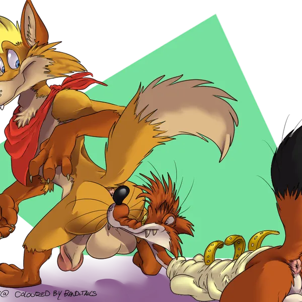 banditails, stoaty created by foxbtails