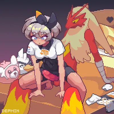 bea (pokemon) (nintendo, pokemon) created by depmin