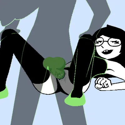 bec noir, jade harley (homestuck, ms paint adventures) created by uglycoal