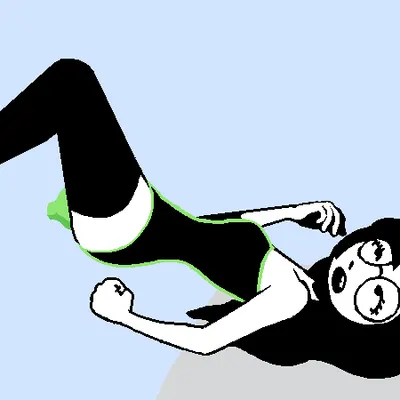 bec noir, jade harley (homestuck, ms paint adventures) created by uglycoal