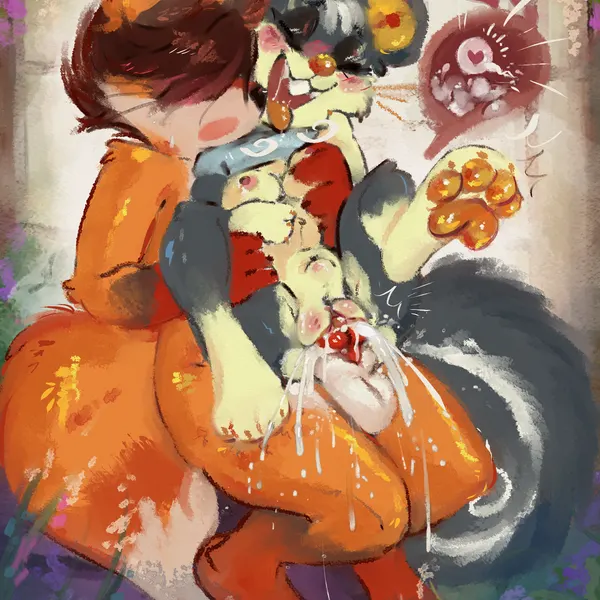 blaire (animal crossing), ferox (feroxdoon) (animal crossing, nintendo) created by nihilochannel