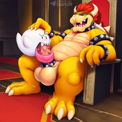 bowser (mario bros, nintendo) created by sergalbutt