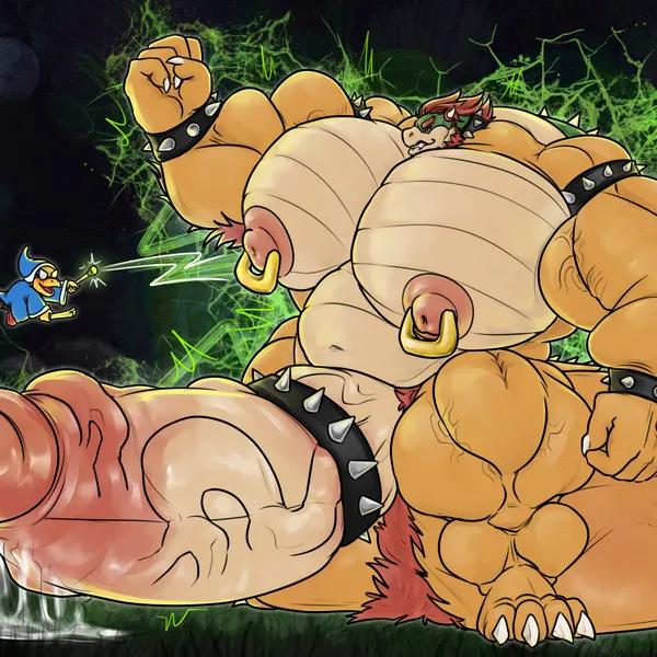 bowser (mario bros, nintendo) created by tourugo