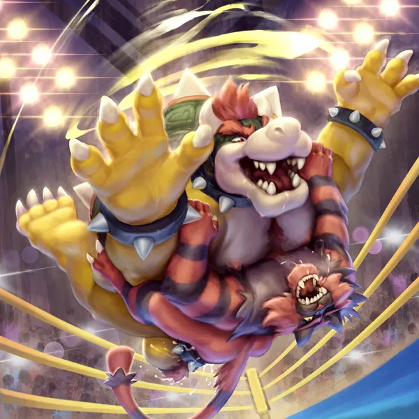 bowser (mario bros, nintendo) created by voldyscribbles