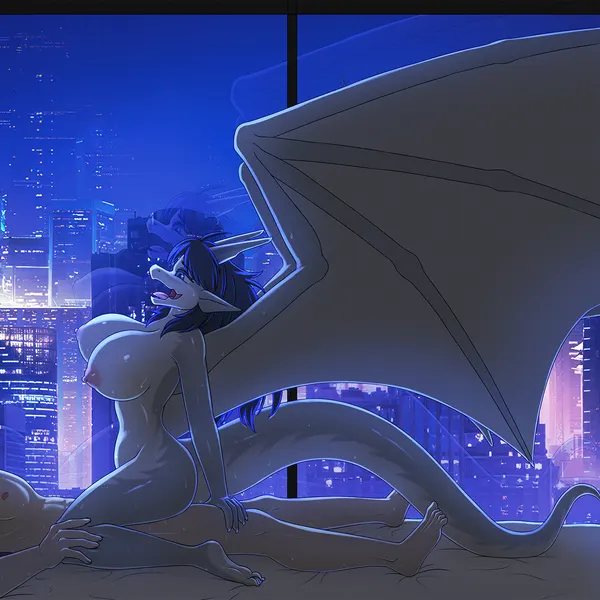 business dragon (coolryong) (european mythology, mythology) created by coolryong