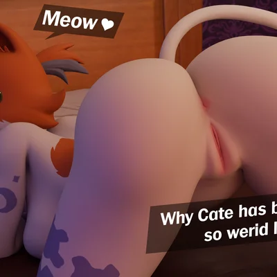 cate meowdy (epic games, fortnite) created by ogtamarindo