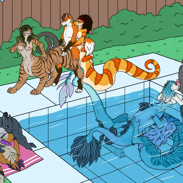 chakat blacktail, sisu (ratld), werefox (character) (disney, mythology) created by wolfyakuga