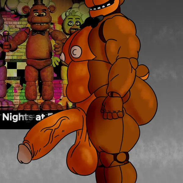 chica (fnaf), freddy (fnaf) (five nights at freddy's, scottgames) created by whitestellar