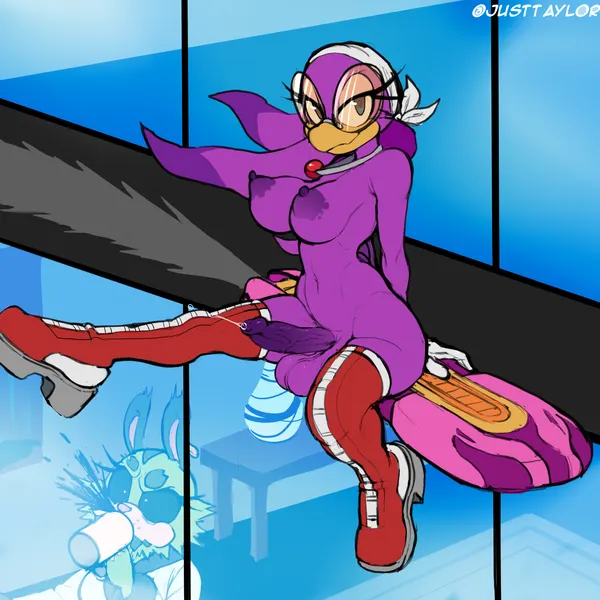 clutch the opossum, wave the swallow (idw publishing, sega) created by justtaylor