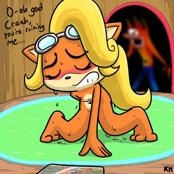 coco bandicoot, crash bandicoot (activision, crash bandicoot (series)) created by kingheron