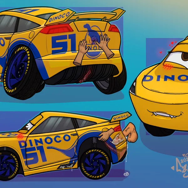cruz ramirez (cars (disney), disney) created by carsphilic