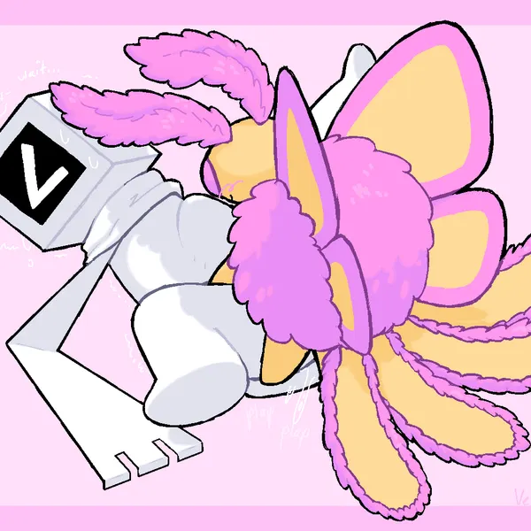 cube (vexedcalyx), pinkmoth (pinkmoth) created by vexedcalyx
