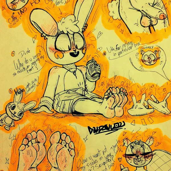 cuddles (htf), toothy (htf) (happy tree friends, musk month) created by lambodyavlousv