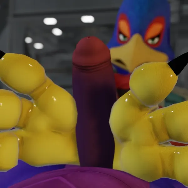cyprian (foxmccloud278), falco lombardi (mythology, nintendo) created by foxmccloud287