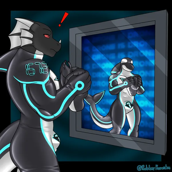 darkwitt (character), negadrake (mythology) created by bullgator