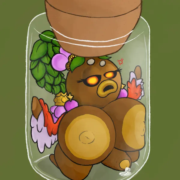 deku princess (majora's mask, nintendo) created by pincoosh