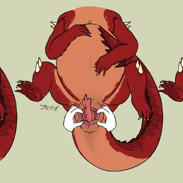 derek the dragondile (derekdragon) (mythology) created by derekdragon