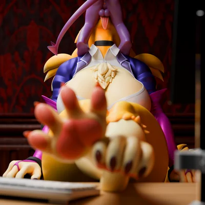 digi (yourdigimongirl), fan character (bandai namco, digimon) created by nocturnalfuzz