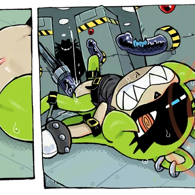 dr. eggman, surge the tenrec (idw publishing, sega) created by rexuranus