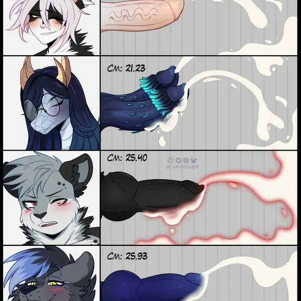 eren kline (mofurrx), storm accetta (stormthesnep) (penis lineup) created by hainequem