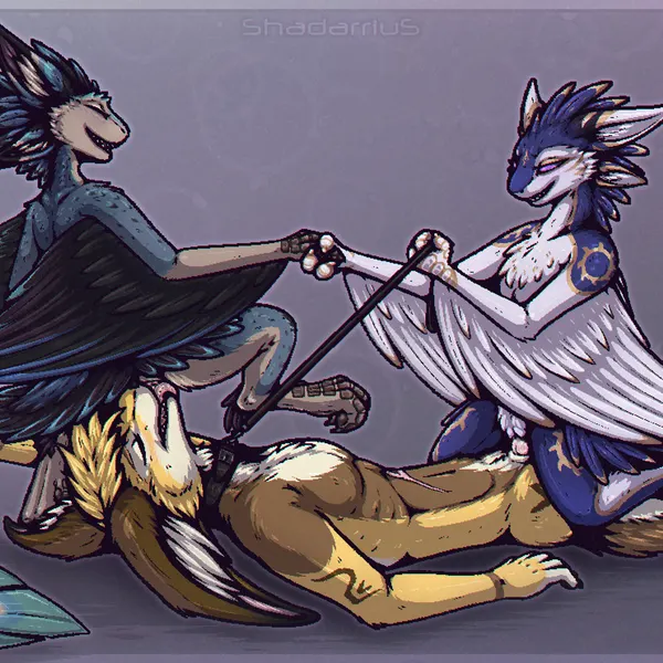 etis, kiry, taluki (vixie) created by shadarrius