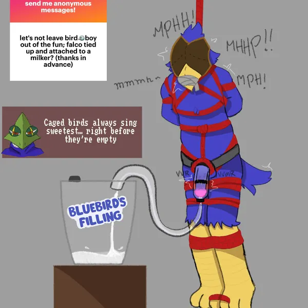 falco lombardi, leon powalski (ngl, nintendo) created by mrpawpaw