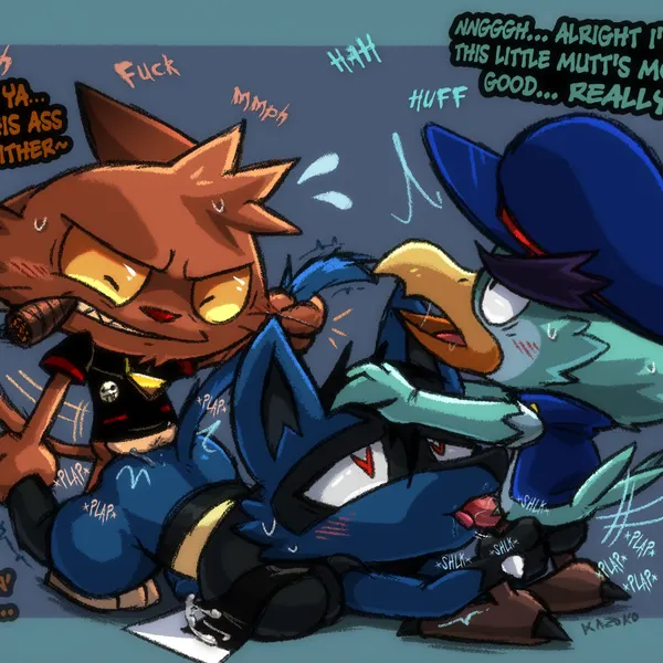 fan character, jaques (kazoko), joey the delivery bird (nintendo, pokemon) created by kazoko (artist)