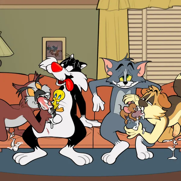 fan character, jerry mouse, sylvester (looney tunes) (looney tunes, metro-goldwyn-mayer) created by hairlessboyblunder