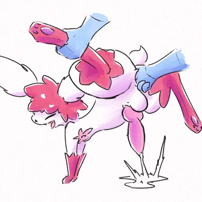 fan character, magnolia (shaymin) (nintendo, pokemon) created by muzzzzz