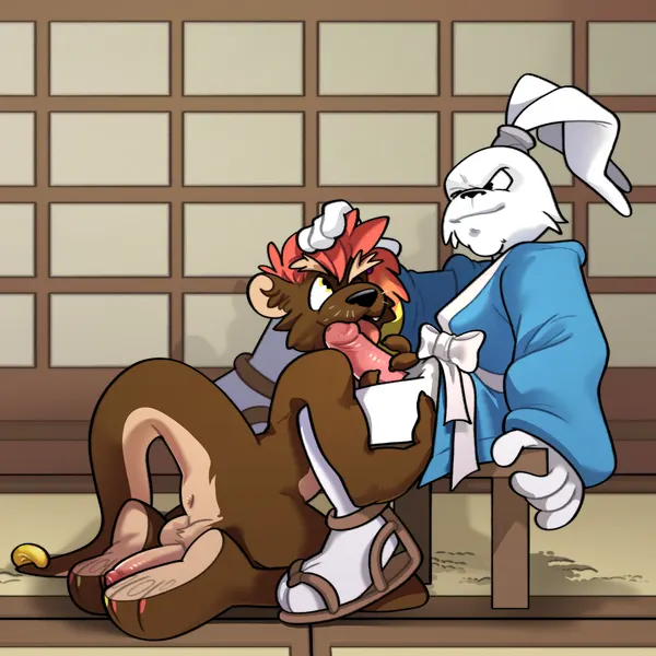 fan character, miyamoto usagi (usagi yojimbo) created by hairlessboyblunder