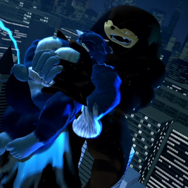 fan character, sonic the hedgehog, sonic the werehog (sega, sonic the hedgehog (series)) created by angelic endowment