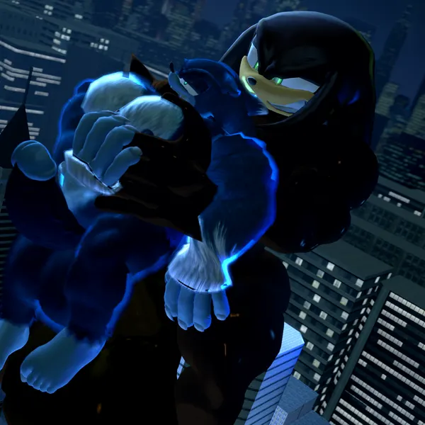 fan character, sonic the hedgehog, sonic the werehog (sega, sonic the hedgehog (series)) created by angelic endowment