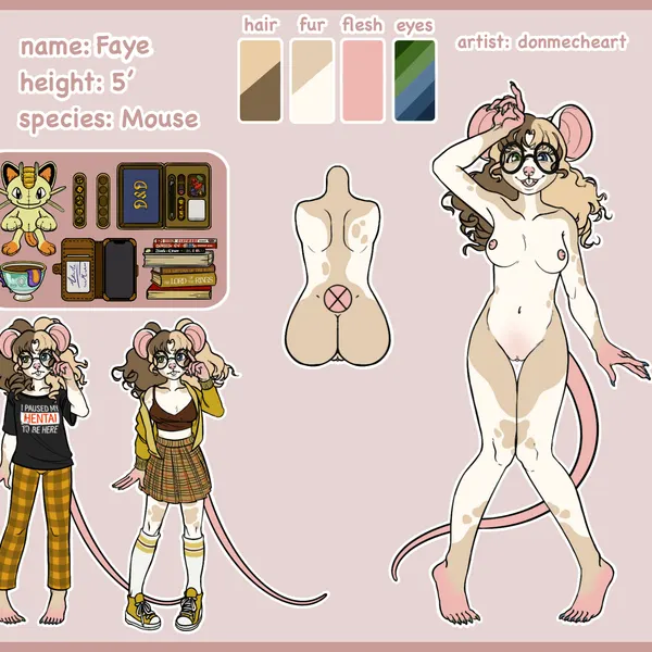 faye bernard created by donmecheart (artist)