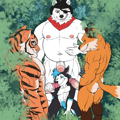 fennix (fortnite), loki (itzloki), oscar (fortnite) (epic games, fortnite) created by kooparik