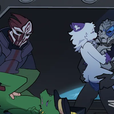 garrus vakarian, nihlus kryik, raj'devrek (kellington) (bioware, electronic arts) created by sonofan