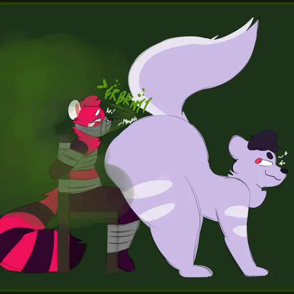 gary (garywah), stinkbomb (stinkbombskunk) created by brappanda, happanda