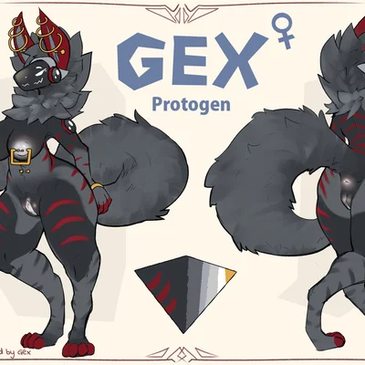 gex (protogen) created by doeboi