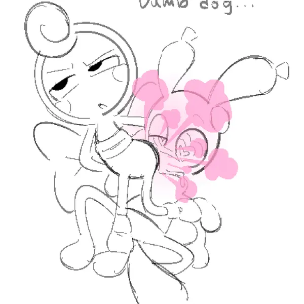 glisten (dandy's world), looey (dandy's world) (blushcrunch studio, dandy's world) created by clockstops3am