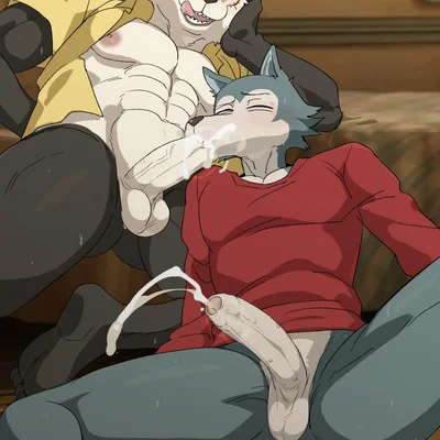 gouhin (beastars), legoshi (beastars) (beastars) created by buranko