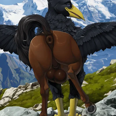 graculux (european mythology, greek mythology) created by truegrave9