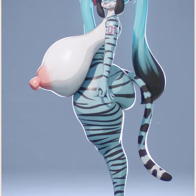 hatsune miku (vocaloid) created by orilas