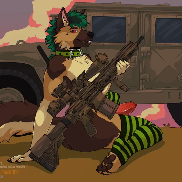 heckler and koch, humvee created by jeanwoof