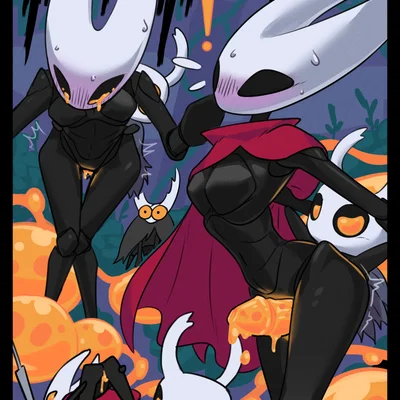 hollow knight (character), hornet (hollow knight), the infection (hollow knight) (hollow knight (franchise), team cherry) created by hunkymunky35