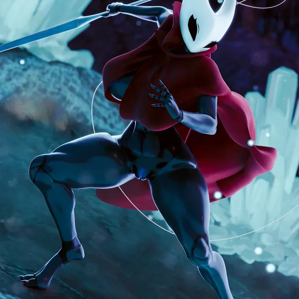 hornet (hollow knight) (hollow knight (franchise), team cherry) created by foxventus