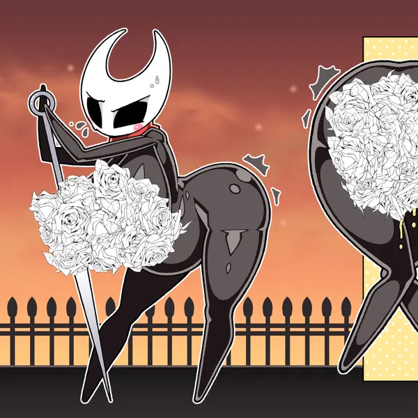 hornet (hollow knight) (hollow knight (franchise), team cherry) created by gunbangjindog