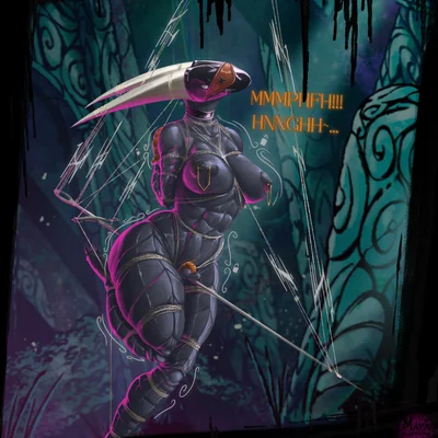 hornet (hollow knight) (hollow knight (franchise), team cherry) created by maya bladewing (artist)