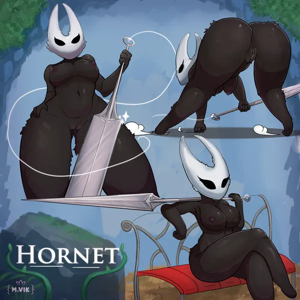 hornet (hollow knight) (hollow knight (franchise), team cherry) created by mvikt