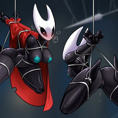 hornet (hollow knight) (hollow knight (franchise), team cherry) created by pink prawn